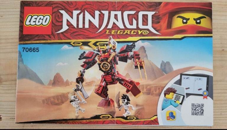 LEGO 71720 Ninjago Fire Stone Mech