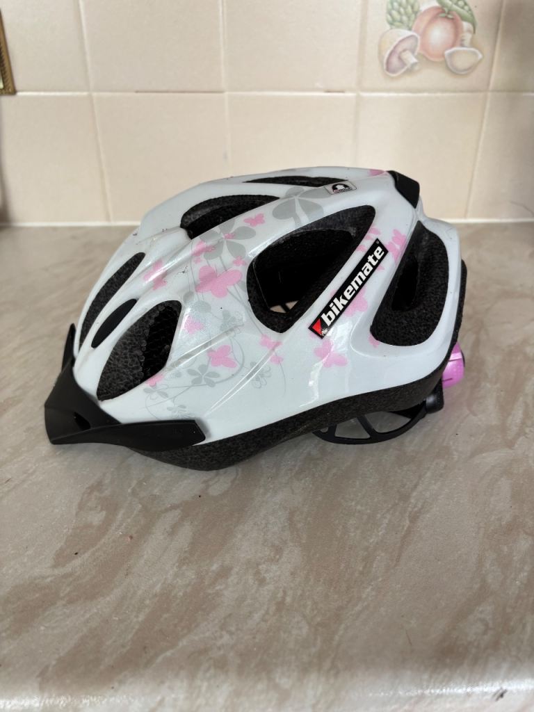 Girls Cycle Helmet FREE