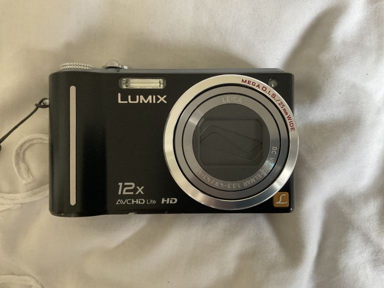 Lumix Digital Camera - Black, Good Condition