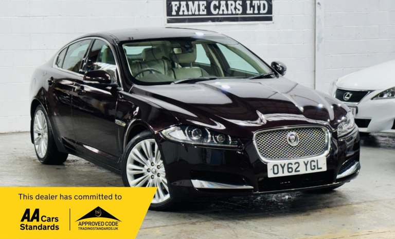2012 Jaguar XF 2.2d Portfolio Auto Euro 5 (s/s) 4dr SALOON Diesel Automatic