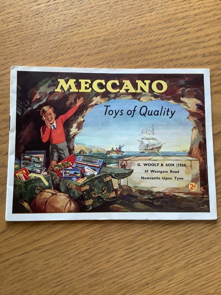 Original 1953 Meccano Brochure In Excellent Condition.
