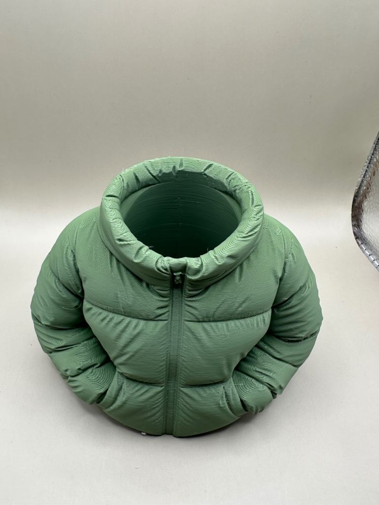 Jacket pen holder - 3D printed 