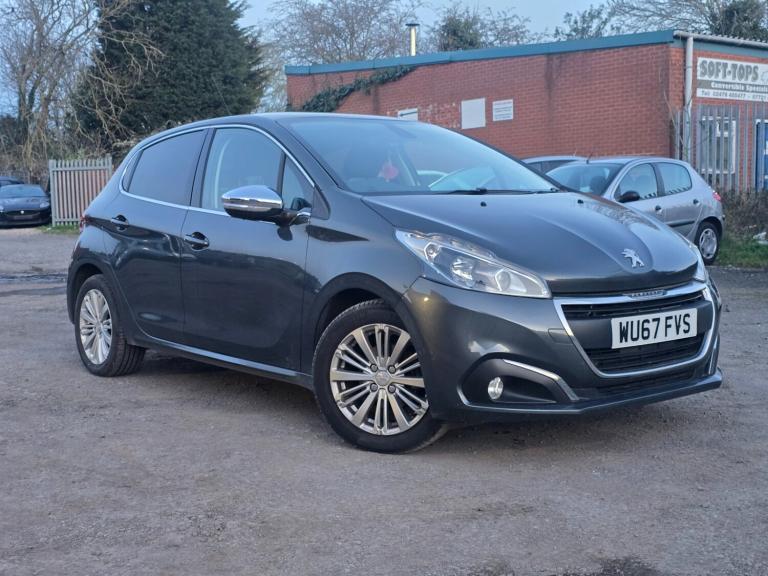 2017 Peugeot 208 1.2 PureTech 82 Allure 5dr HATCHBACK Petrol Manual