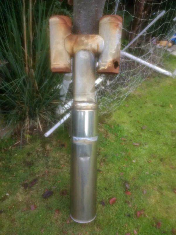 Flue Stove Pipe Multifuel Woodburning wood burner retro (1970s)