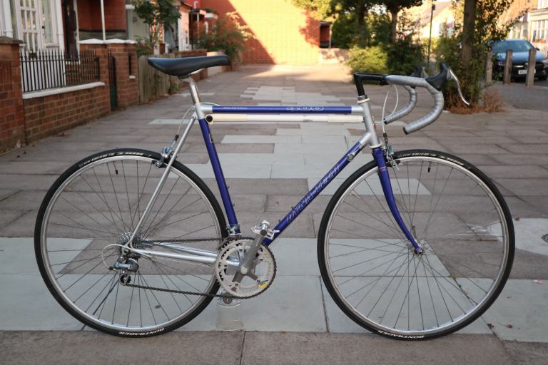 Raleigh Dyna-Tech (56cm) Road Bike - Purple/Silver, Excellent Condition