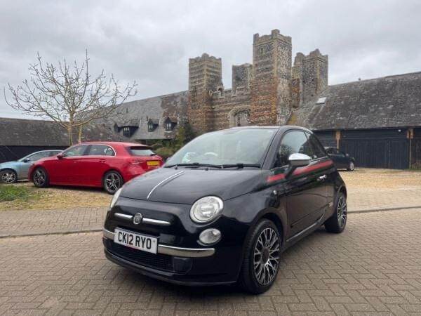 2012 Fiat 500 1.2 byGucci 3dr HATCHBACK Petrol Manual