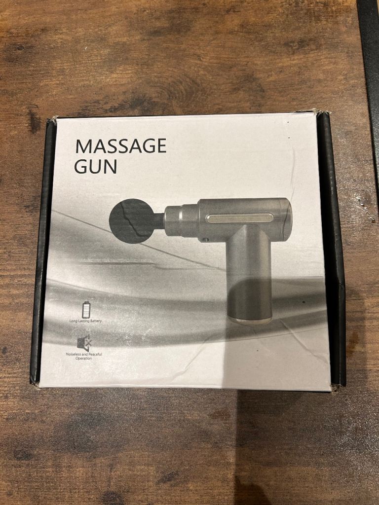 Massage Gun with Multiple Heads – Excellent Condition