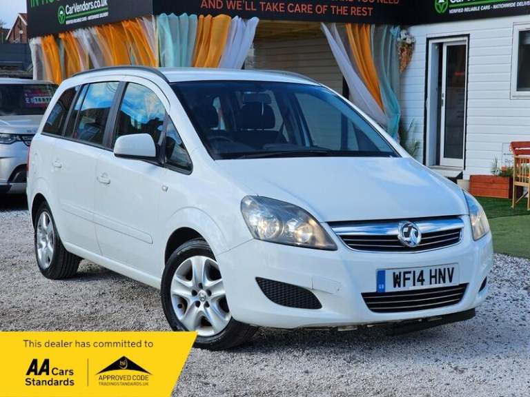 2014 Vauxhall Zafira 1.8 16V Exclusiv Euro 5 5dr MPV Petrol Manual