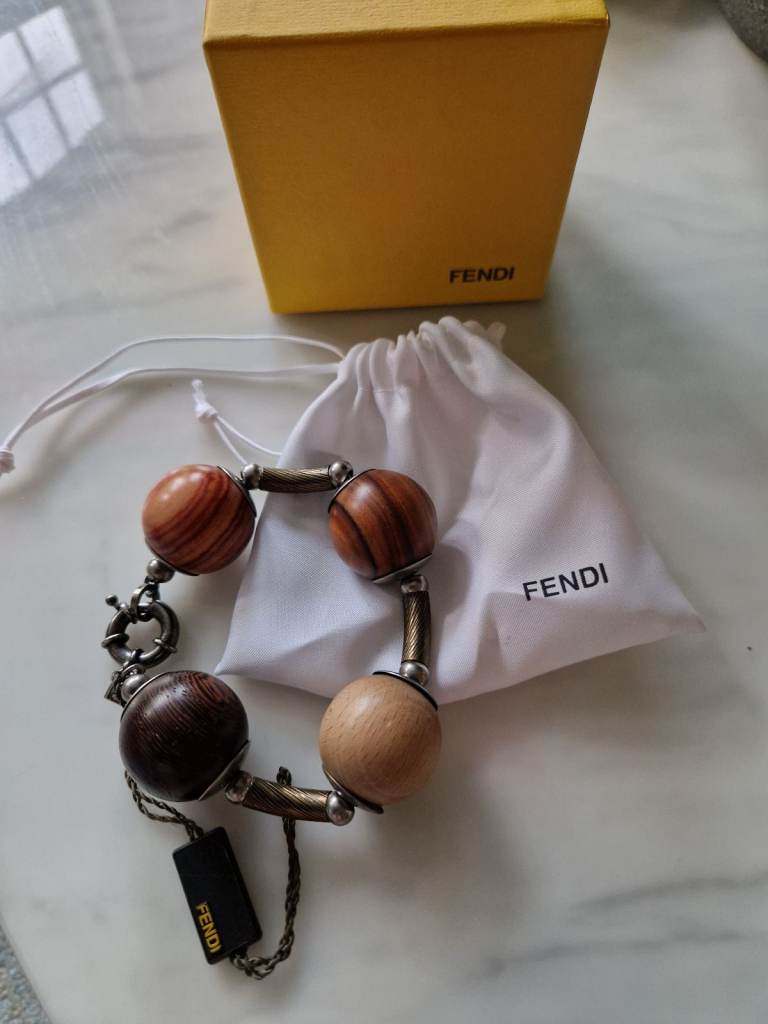 Fendi large balls, metal new bracelet