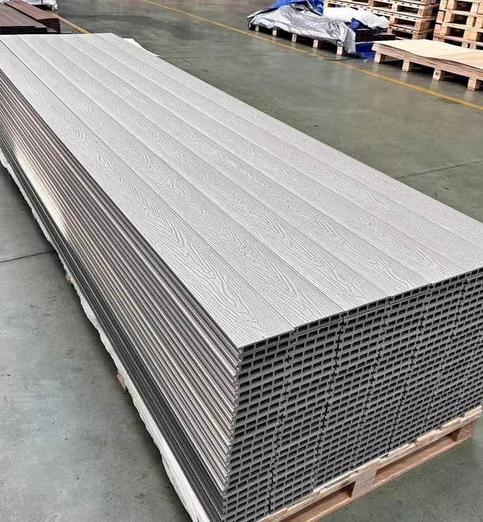 Light Grey 4.8m Composite Decking | Mould-Resistant, Anti-Slip, Easy to Install