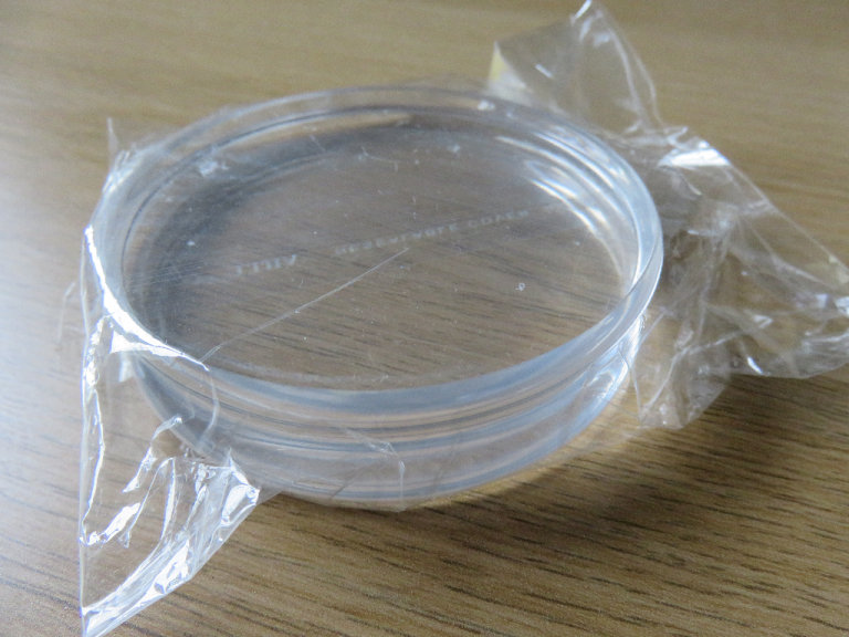 Acrylic Block for Stamping/Printing - 70mm diameter