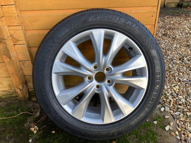 Landsail tyre - brand new, never used, on alloy rim, also new.