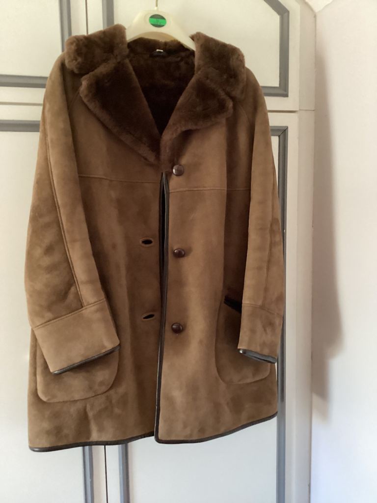 Ladies real sheepskin jacket