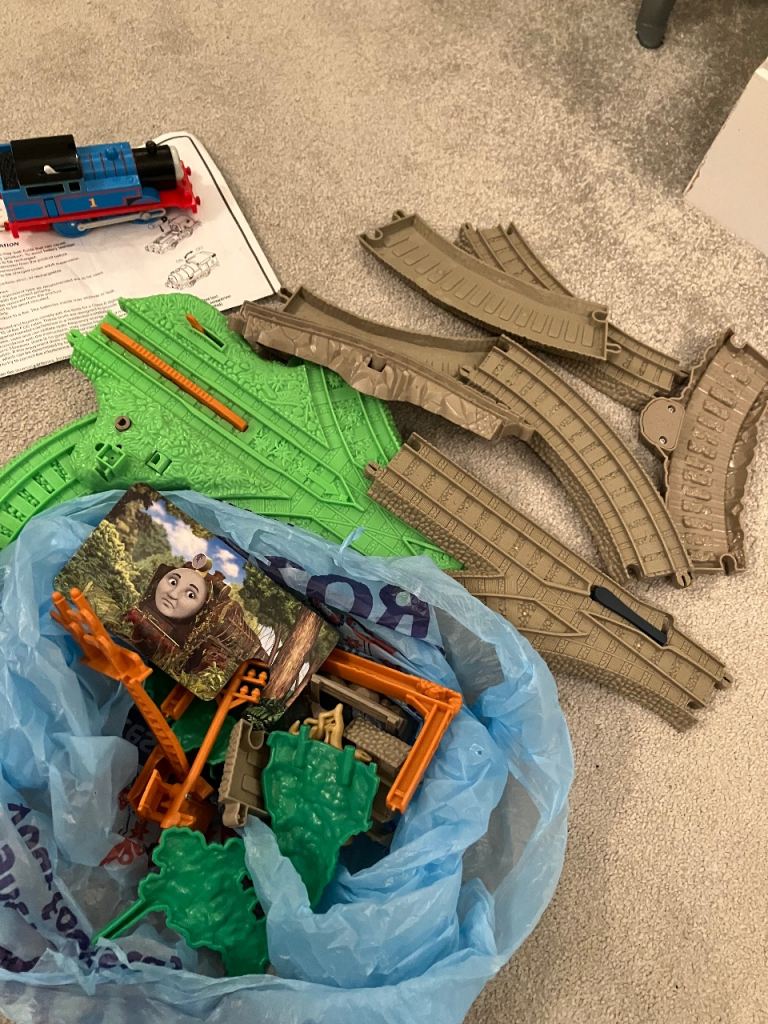 Thomas & Friends TrackMaster 'Thomas' Wild Ride' Motorized Train Set ...