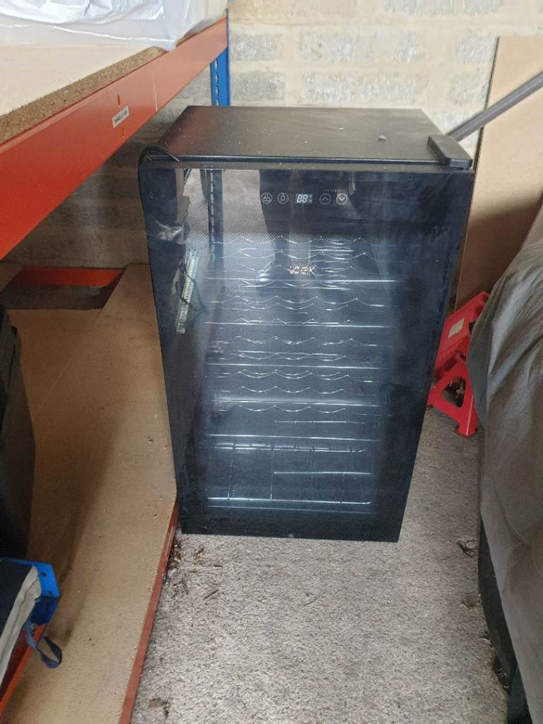 Logik Black Wine Cooler Fridge – Good Condition