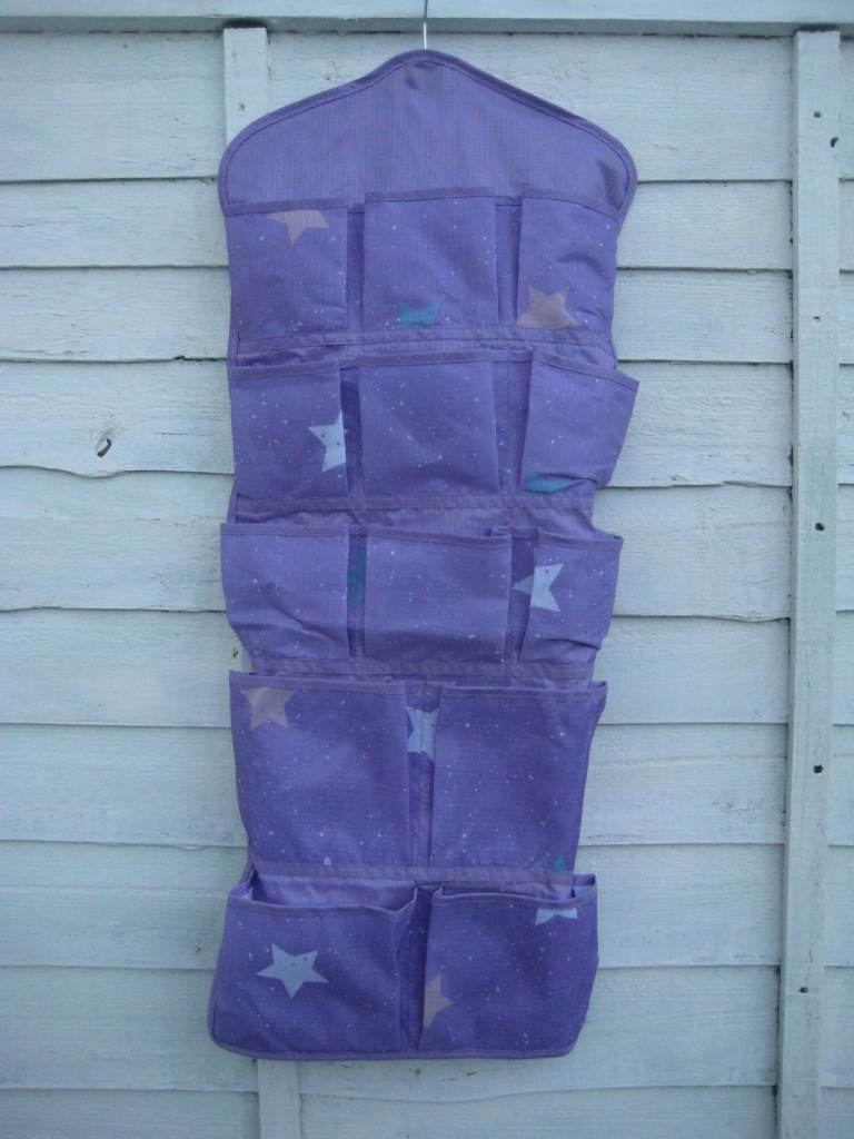 Child's Bedroom Storage Hanger with Multiple Pockets on Both Sides for £4.00