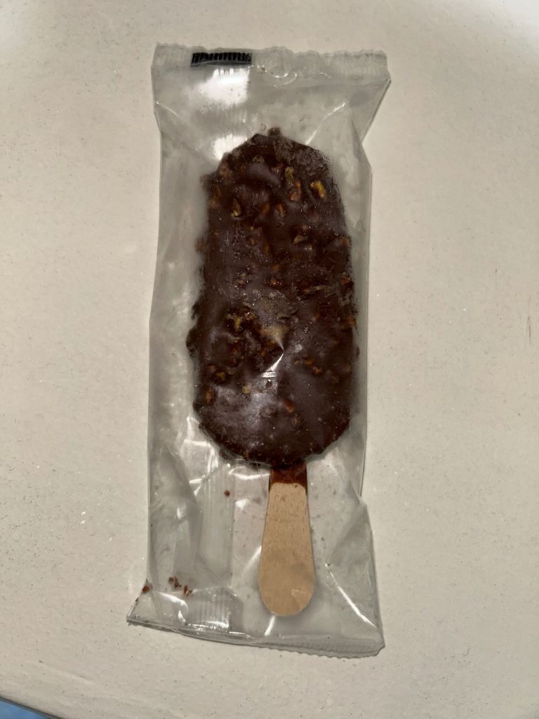 FOOD: 1 Chocolate Nutty Ice-Cream Lolly