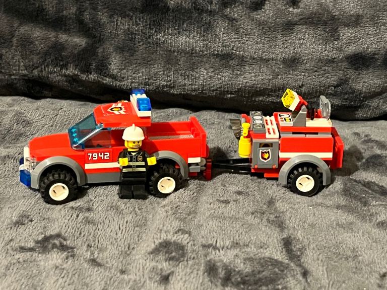LEGO City Off Road Fire Truck and Trailer Set 7942