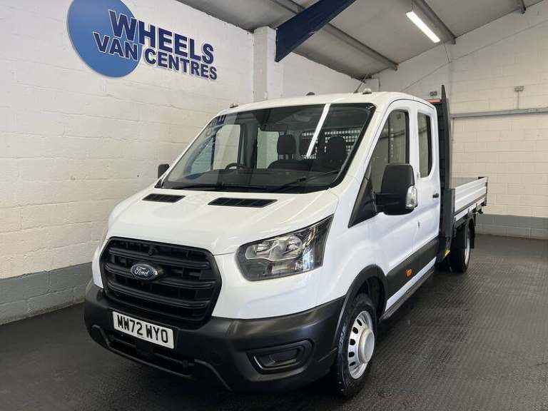 2022 Ford Transit 350 EcoBlue Leader 2.0 4dr Double cab Dropside Manual Diesel 2.0 4dr 2.0 4d Dro...