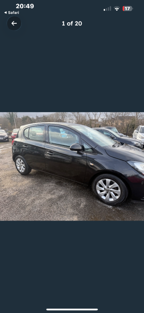 2016 Vauxhall Corsa 1.4 Design 5 Door 81,000 Miles MOT'd 1 year 2 Previous Owners 