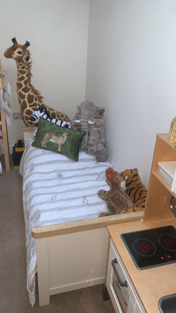 image for Toddler bed and mattress 