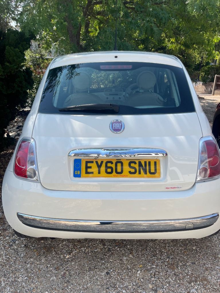 Fiat, 500, Hatchback, 2010, Manual, 1242 (cc), 3 doors