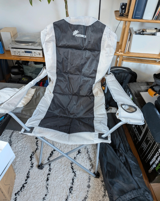 Two Sumner camping chairs 