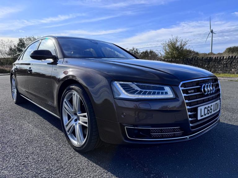 2015 Audi A8 LWB 6.3 W12. Ultimate Luxury Supersaloon. 47k. FSH. 500BHP.