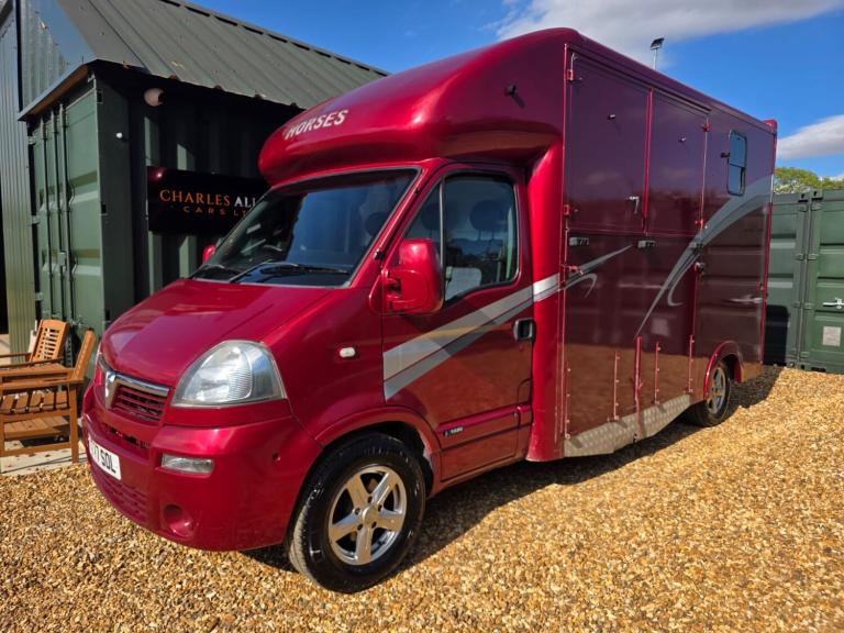 2006 Vauxhall Movano 3500 2.5CDTI 100ps Horse Box 3.5t Livestock Transporter Diesel Manual