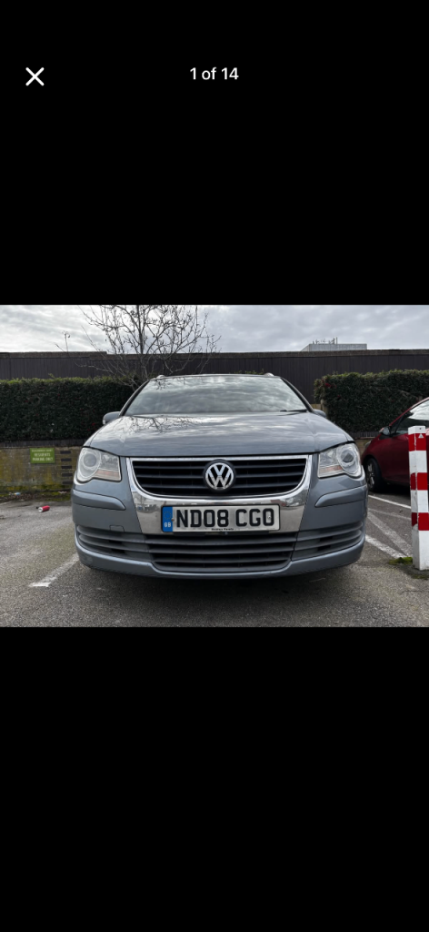 Volkswagen, TOURAN, MPV, 2008, Manual, 1968 (cc), 5 doors