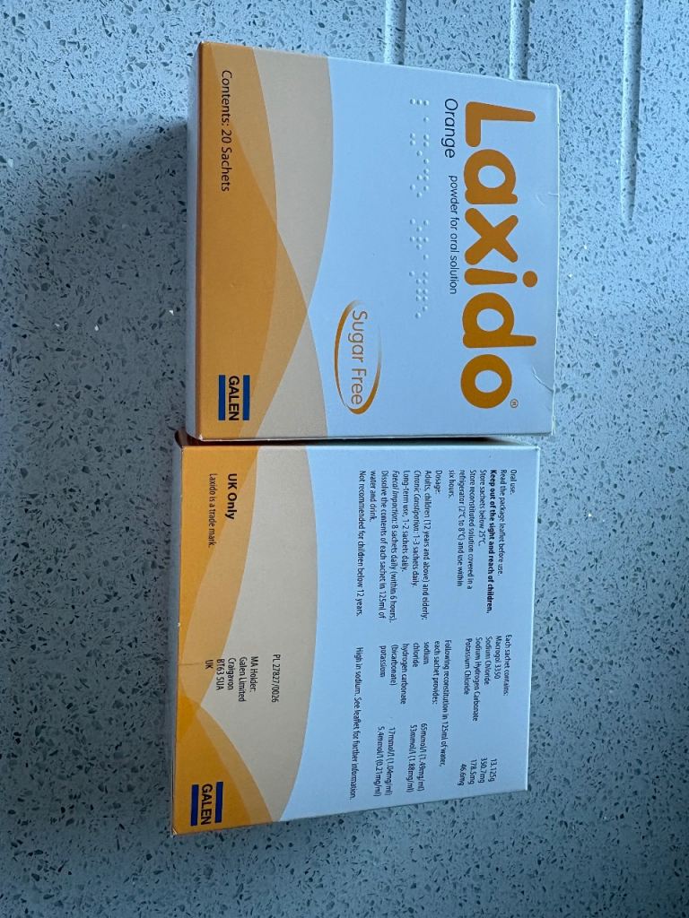 Help with digestion - macrogol