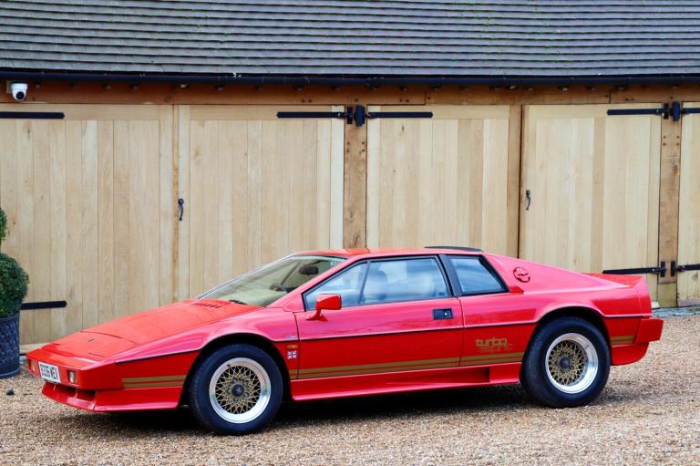 1984 Lotus Esprit Factory air-conditioning, full gold leather interior in very well cared-for Cou...