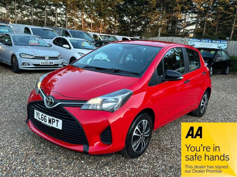 2017 Toyota Yaris 1.0 VVT-i Active Euro 6 5dr HATCHBACK Petrol Manual