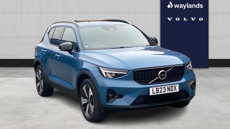 2023 Volvo XC40 Recharge Ultimate, T5 plug-in hybrid, Electric/Petrol, Dark Estate Petrol Paralle...