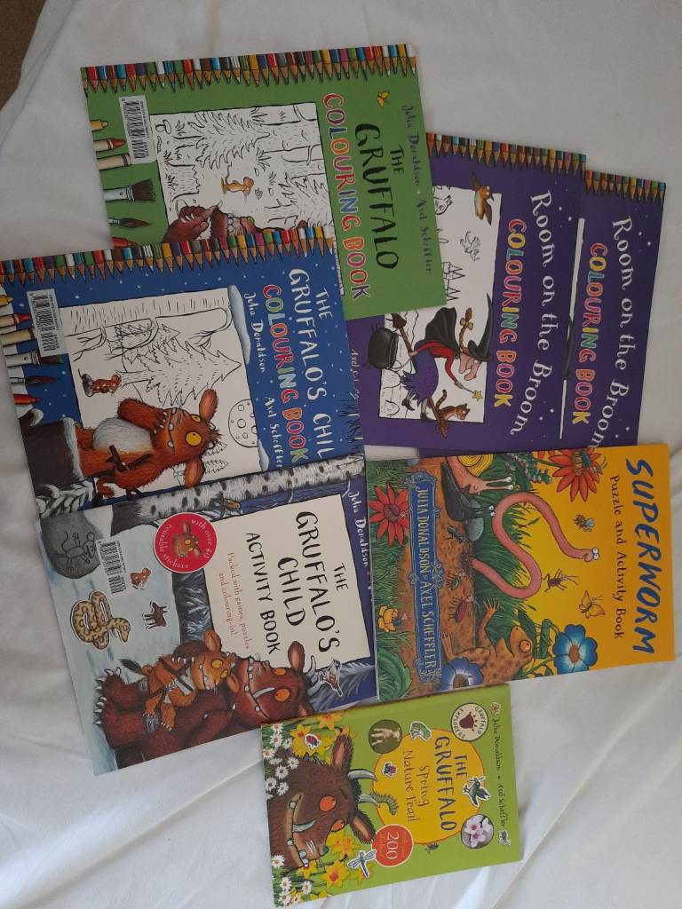 Julia Donaldson activity books 