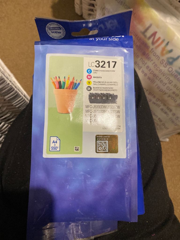 lc3217 Ink cartridges 3/4 in bag