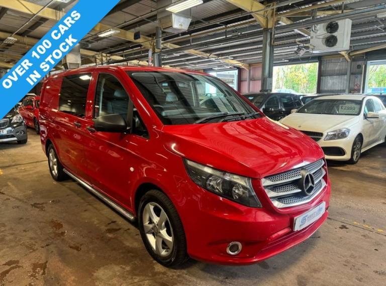 2016 Mercedes-Benz Vito 2.1 116 CDI BlueTEC Sport Crew Van Double Cab 5dr Diesel Manual RWD L2 Eu...