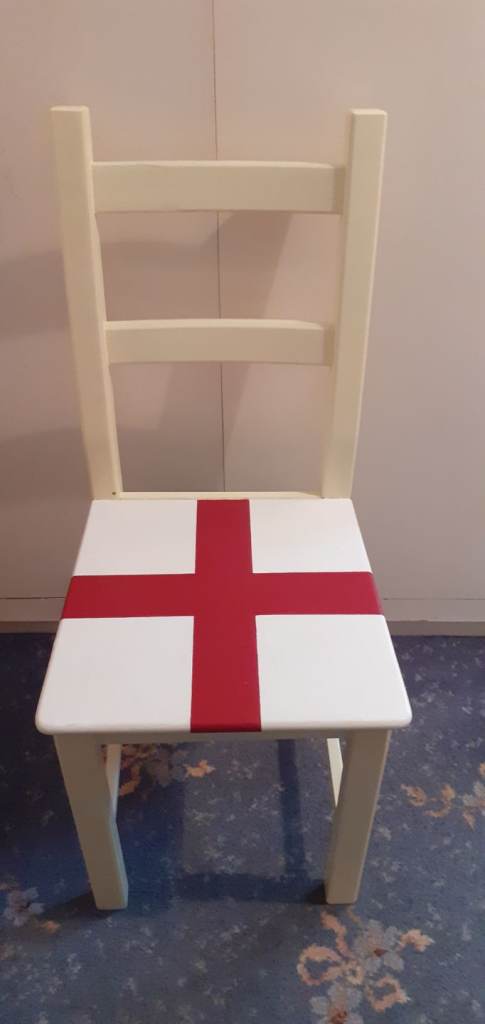  Final Four England Fans Dining Chairs £10 Each 
