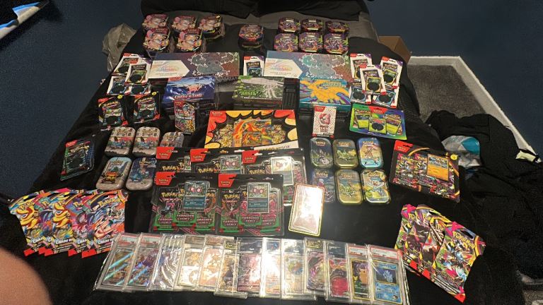 Massive Pokemon Cards & Sealed Products Collection - Loads of Tins, Boosters, and Boxes
