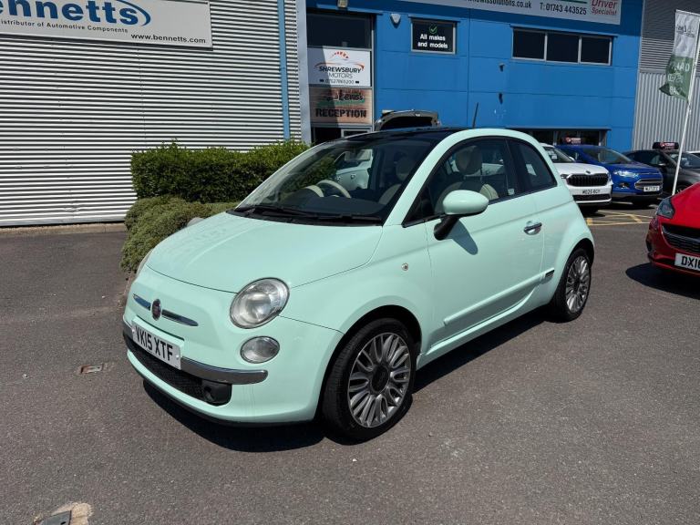 2015 Fiat 500 1.2 Lounge Hatchback 3dr Petrol Manual Euro 6 (s/s) (69 bhp)