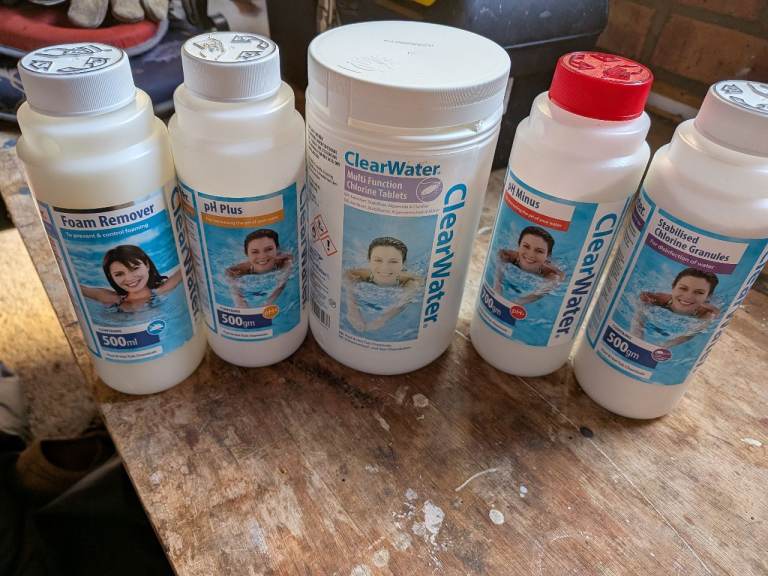 Clearwater pool and spa chemicals 