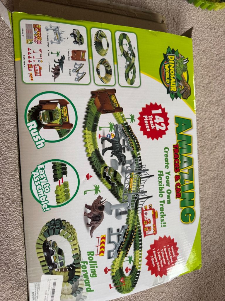 Flexible track and car