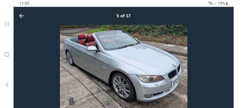 BMW, 3 SERIES, Convertible, 2007, Manual, 1995 (cc), 2 doors