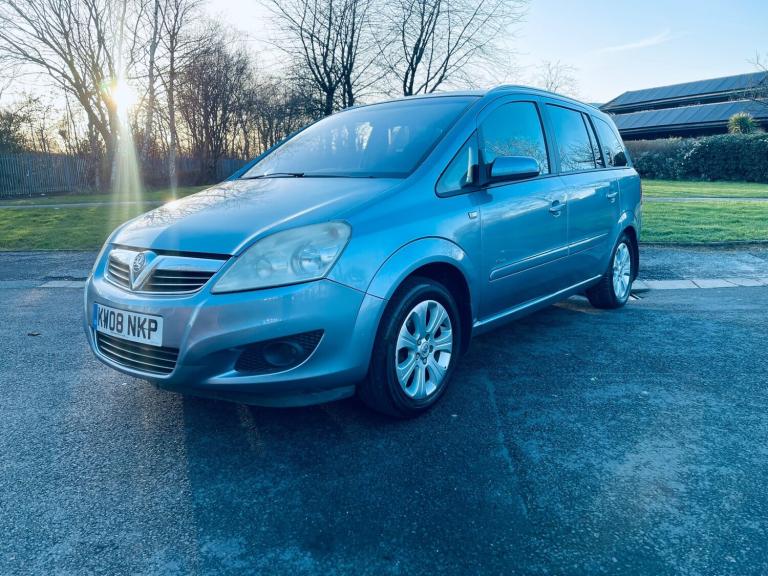 2008 Vauxhall Zafira 1.8i Breeze Plus 5dr MPV Petrol Manual