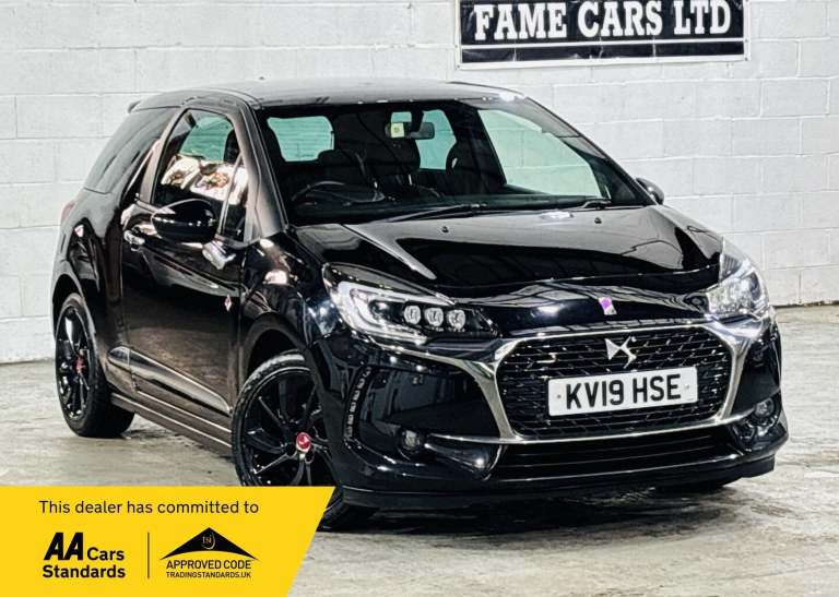 2019 DS Automobiles DS 3 1.2 PureTech Performance Line 3dr EAT6 HATCHBACK PETROL Automatic