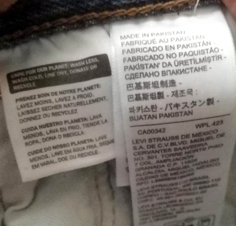 New Men's Levi's Levi Blue 501 Jeans Straight Leg W30" L28" - 2 Available