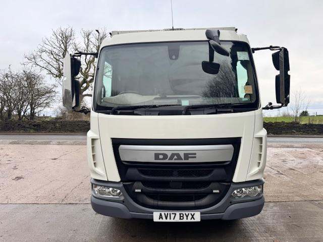 2017 17 DAF LF 150 Euro 6 14ft high sided tipper tail-lift a/c ex council