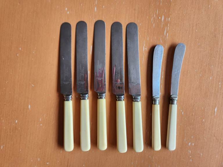 Sheffield Steel Butter Knives