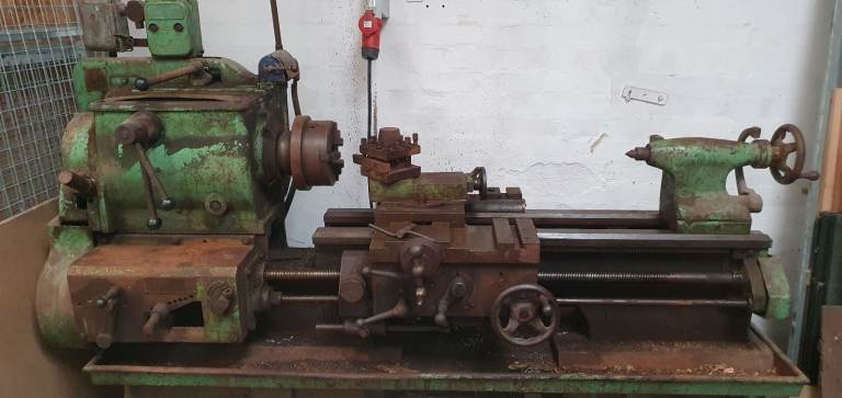 Wilson Centre lathe and thread cutter tapper