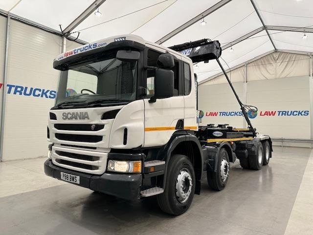 Scania P360 8x4 Rest Cab Hookloader 